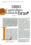 Travail - L'agricutlure &agrave; bout de bras
