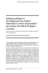 Politique publique et d&eacute;veloppement des cha&icirc;nes alimentaires courtes de proximit&eacute; : une analyse des PDR de la R&eacute;gion Occitanie