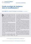 Notes du Conseil danalyse &eacute;conomique, n. 64 - Avril 2021 - Quelle strat&eacute;gie de r&eacute;silience dans la mondialisation ?