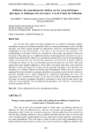 Influence des amendements sableux sur les caract&eacute;ristiques physiques et chimiques du sol oasien : cas de loasis de Nefzaoua