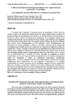 Leffet des instruments de d&eacute;veloppement ol&eacute;icole sur le comportement des producteurs : cas de Siliana
