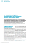 Des observations participatives pour mieux caract&eacute;riser les inondations, ressources en eau, et leurs impacts