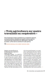 &laquo; Trois agriculteurs sur quatre travaillent en coop&eacute;rative &raquo;