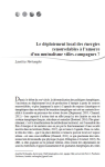 Le d&eacute;ploiement local des &eacute;nergies renouvelables &agrave; lamorce dun mutualisme villes-campagnes ?