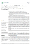 Assessing the impacts of the COVID-19 pandemic over the Azores regions touristic companies