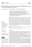 Sustainable tourism, economic growth and employment  The case of the wine routes of Spain