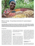 Wind of change  the growing momentum for agroecological transitions