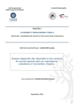 Analyse diagnostic des dispositifs et des services de conseil agricole dans les exploitations c&eacute;r&eacute;ali&egrave;res &agrave; Constantine (Alg&eacute;rie)