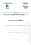 Optimisation et suivi de la d&eacute;marche IFS Food et de la conservation des fraises