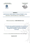 Evolution de la qualit&eacute; d'implantation des cultures de soja &agrave; l'&eacute;chelle europ&eacute;enne dans le contexte du changement climatique : &eacute;tude par simulation num&eacute;rique