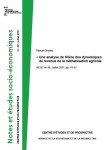 Une analyse de fili&egrave;re des dynamiques de revenus de la m&eacute;thanisation agricole
