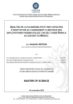 Analyse de la vuln&eacute;rabilit&eacute; et des capacit&eacute;s dadaptation au changement climatique des exploitations phnicicoles : cas de loasis Ferkla au sud-est du Maroc