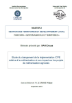 Etude du changement de la r&eacute;glementation ICPE relative &agrave; la m&eacute;thanisation et son impact sur les projets de m&eacute;thanisation agricole
