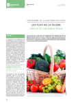 Diagramme de la distribution 2020 - Les flux de la fili&egrave;re fruits et l&eacute;gumes frais