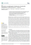 Greywater as an alternative solution for a sustainable management of water resources  A review