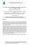 Groundwater vulnerability assessment in the MZab valley - Southern Algeria