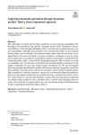 Supporting mountain agriculture through mountain product label: a choice experiment approach