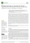 The digital applications of Agriculture 4.0: strategic opportunity for the development of the italian citrus chain