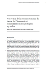 Protection de la ressource en eau du bassin de lAuxerrois et transformation des pratiques agricoles