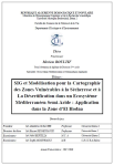 SIG et mod&eacute;lisation pour la cartographie des zones vuln&eacute;rables &agrave; la s&eacute;cheresse et &agrave; la d&eacute;sertification dans un &eacute;cosyst&egrave;me M&eacute;diterran&eacute;en semi-aride