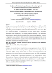 Analyse de l&eacute;volution des performances du secteur agricole et du commerce ext&eacute;rieur des produits alimentaires en Alg&eacute;rie des deux d&eacute;cennies : 2000-2019