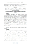 Evaluation de leffet des facteurs anthropiques sur la d&eacute;gradation des for&ecirc;ts du Moyen atlas central (cas de la for&ecirc;t Ain Nokra)
