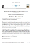 R&eacute;gimes de justification et processus de reterritorialisation de lalimentation