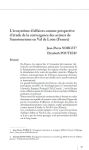 L&eacute;cosyst&egrave;me daffaires comme perspective d&eacute;tude de la convergence des acteurs de lnotourisme en Val de Loire (France)