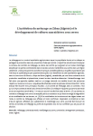 L'institution du m&eacute;tayage au Ziban (Alg&eacute;rie) et le d&eacute;veloppement de cultures mara&icirc;ch&egrave;res sous serres