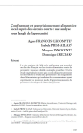 Confinement et approvisionnement alimentaire local aupr&egrave;s des circuits courts : une analyse sous langle de la proximit&eacute;