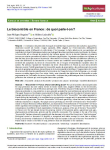 Le biocontr&ocirc;le en France : de quoi parle-t-on ?