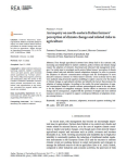 An inquiry on north-eastern italian farmers perception of climate change and related risks to agriculture