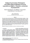 Analyse du processus d&eacute;mergence de la fili&egrave;re figue de barbarie et de ses coproduits en Alg&eacute;rie : potentiel, contraintes et perspectives