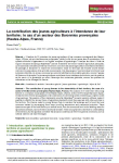 La contribution des jeunes agriculteurs &agrave; lintendance de leur territoire : le cas dun secteur des Baronnies proven&ccedil;ales (Hautes-Alpes, France)