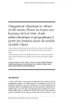 Changement climatique et culture du bl&eacute; tendre dhiver en France aux horizons 2070 et 2100 : &eacute;tude ph&eacute;noclimatique et g&eacute;ographique &agrave; partir des donn&eacute;es issues du mod&egrave;le ALADIN-Climat