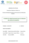 L'int&eacute;r&ecirc;t dun label harmonis&eacute; pour la r&eacute;duction des co&ucirc;ts de transaction