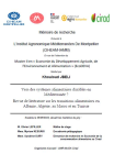 Vers des syst&egrave;mes alimentaires durables en M&eacute;diterran&eacute;e ? Revue de litt&eacute;rature sur les transitions alimentaires en Albanie, Alg&eacute;rie, au Maroc et en Tunisie