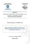 Etude comparative de diff&eacute;rentes m&eacute;thodes de fertilisation sur la pomme de terre et les couverts n&eacute;maticides de Noirmoutier