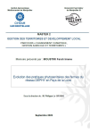 Evolution des pratiques phytosanitaires des fermes du r&eacute;seau DEPHY en Pays de la Loire