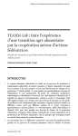 TEASER-Lab&nbsp;: faire l'exp&eacute;rience dune transition agri-alimentaire par la coop&eacute;ration autour dactions f&eacute;d&eacute;ratrices