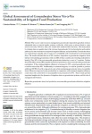 Global assessment of groundwater stress vis-&agrave;-vis sustainability of irrigated food production