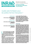 Quelle aide forfaitaire pour les petites fermes fran&ccedil;aises ?