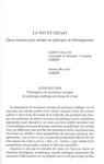 La VAT et les SAT Deux concepts pour orienter les politiques de d&eacute;veloppement