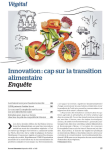 Innovation : cap sur la transition alimentaire. Enqu&ecirc;te
