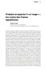 Produire et exporter l'&laquo;&nbsp;or rouge&nbsp;&raquo;&nbsp;: les routes des fraises &eacute;gyptiennes