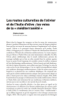 Les routes culturelles de l'olivier et de l'huile d'olive&nbsp;: les voies de la &laquo;&nbsp;m&eacute;diterran&eacute;it&eacute;&nbsp;&raquo;