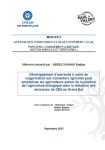 D&eacute;veloppement dune boite &agrave; outils de vulgarisation aux conseillers agricoles pour sensibiliser les agriculteurs autour de la position de lagriculture biologique dans la r&eacute;duction des &eacute;missions de GES en Grand Est