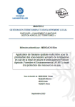 Application de l'analyse spatiale multicrit&egrave;re pour la priorisation des sous-bassins versants de la Mayenne en vue de la mise en oeuvre dAm&eacute;nagement Foncier Agricole, Forestier et Environnemental (AFAFE) visant &agrave; la protection des ressources en eau