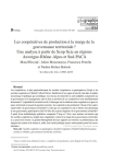 Les coop&eacute;ratives de production &agrave; la marge de la gouvernance territoriale&nbsp;? Une analyse &agrave; partir de Scop-Scic en r&eacute;gions Auvergne-Rh&ocirc;ne-Alpes et Sud-PACA