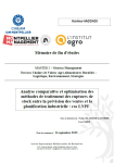 Analyse comparative et optimisation des m&eacute;thodes de traitement des ruptures de stock entre la pr&eacute;vision des ventes et la planification industrielle : cas LNPF